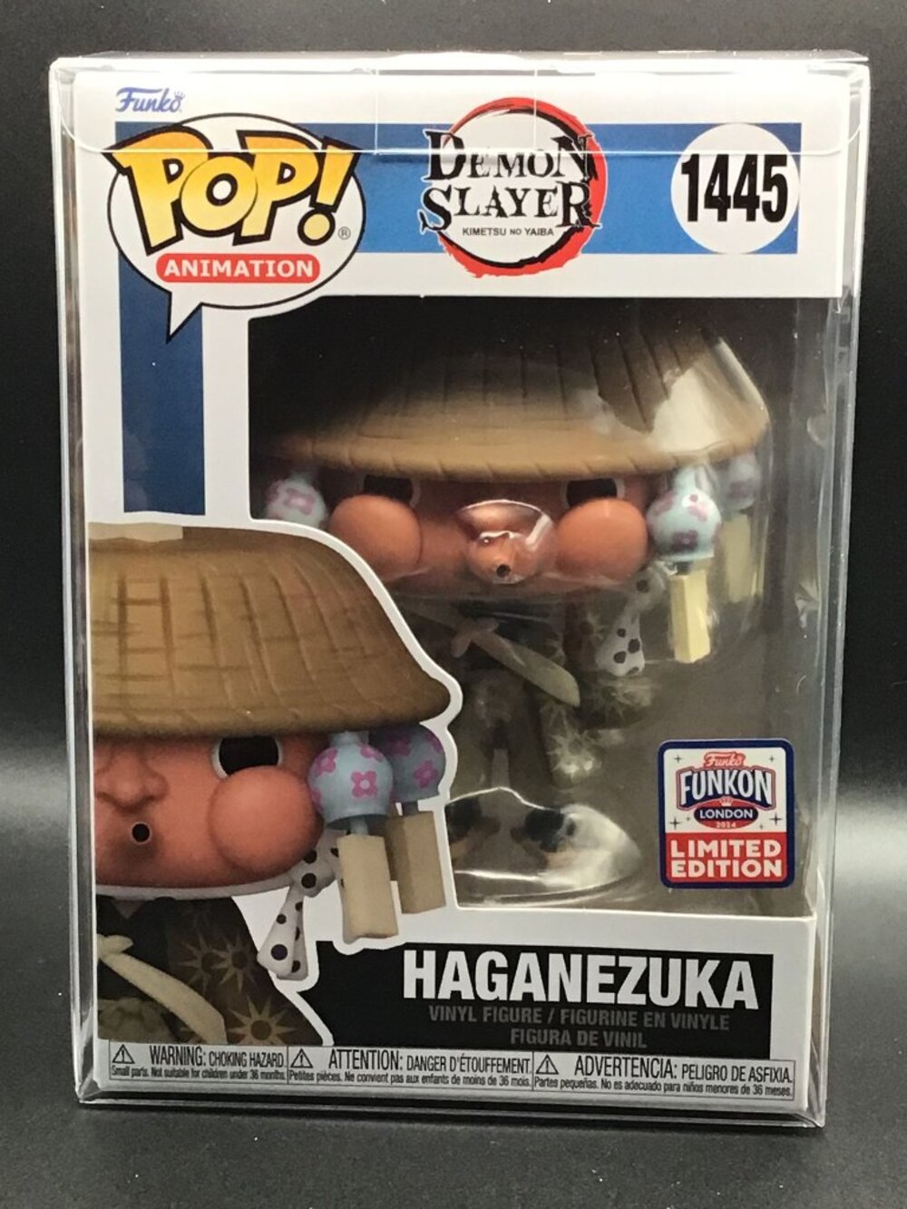 Funko Pop Demon Slayer Haganezuka #1445 London Funkon 2024 Exclusive w/Protector